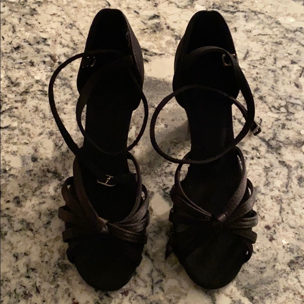 Ballroom Dance Shoes - Black - Size 6